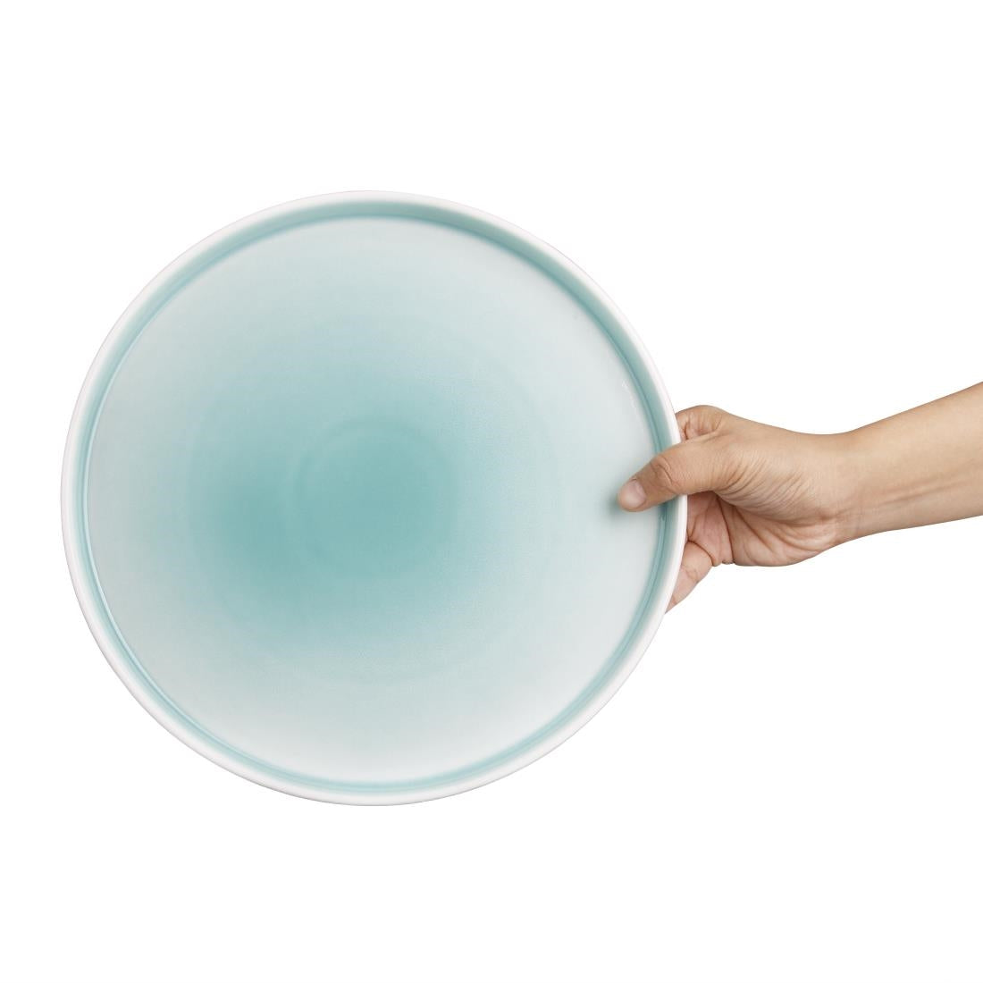 Olympia Fondant Plate Mint - 270mm 10 2/3" (4 Pack) • PAS-CU434