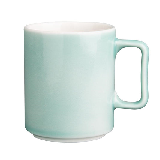 Olympia Fondant Mug Mint - 340ml 11 1/2fl oz (6 Pack) (81(Ø)x97(H)mm. Pack Quantity: 6) • PAS-CU436