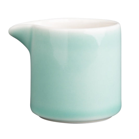 Olympia Fondant Milk Jug Mint - 100ml 3 1/3fl oz (12 Pack) (55(Ø)x56(H)mm. Pack Quantity: 12) • PAS-CU438