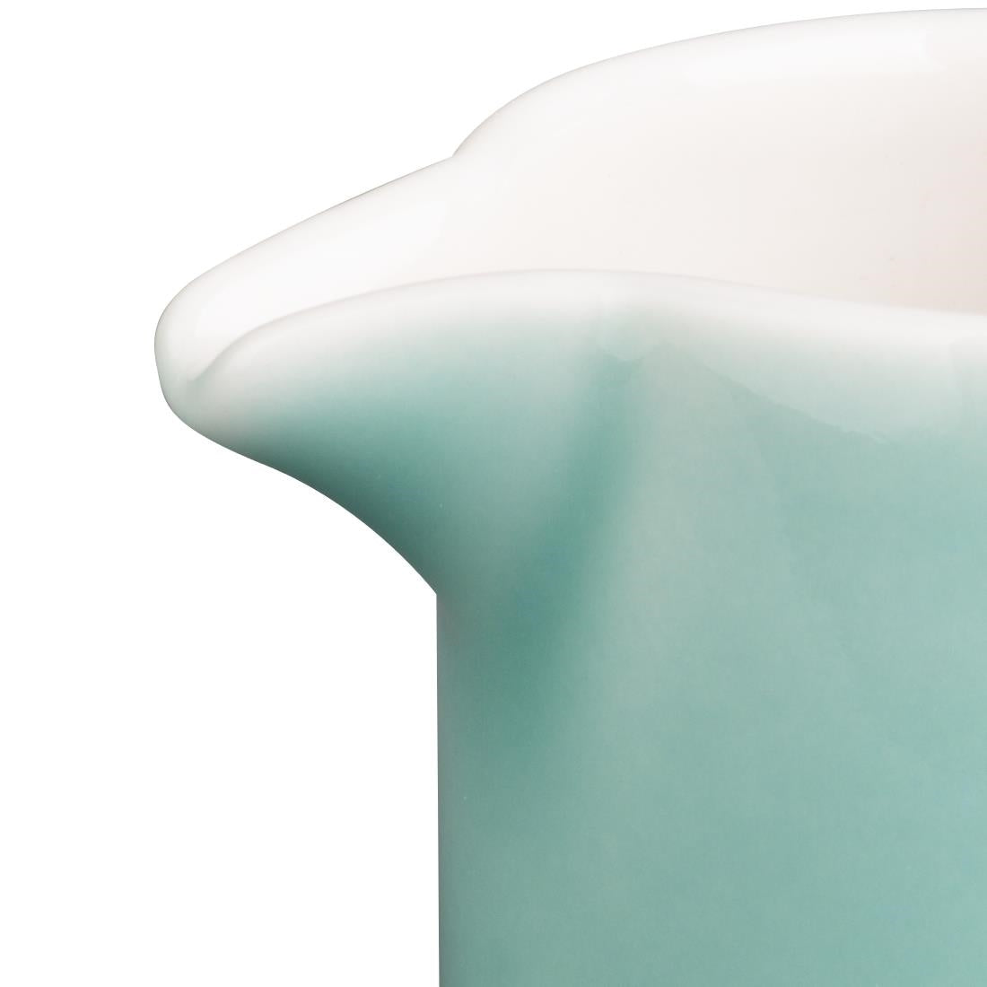 Olympia Fondant Milk Jug Mint - 100ml 3 1/3fl oz (12 Pack) (55(Ø)x56(H)mm. Pack Quantity: 12) • PAS-CU438