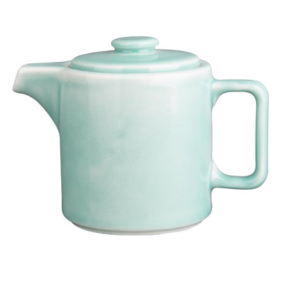 Olympia Fondant Tea Pot Mint - 450ml 15 1/5fl oz (2 Pack) (92(Ø)x110(H)mm. Pack Quantity: 2) • PAS-CU439