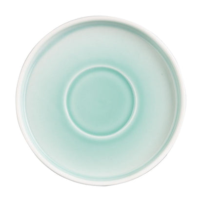 Olympia Fondant Saucers Mint 155mm for CU444 (6 Pack) (155(Ø)x21(H)mm. Pack Quantity: 6) • PAS-CU445