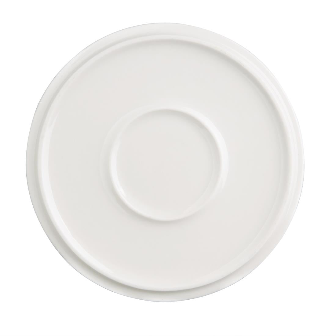 Olympia Fondant Saucers Mint 155mm for CU444 (6 Pack) (155(Ø)x21(H)mm. Pack Quantity: 6) • PAS-CU445