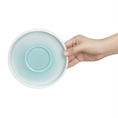 Olympia Fondant Saucers Mint 155mm for CU444 (6 Pack) (155(Ø)x21(H)mm. Pack Quantity: 6) • PAS-CU445