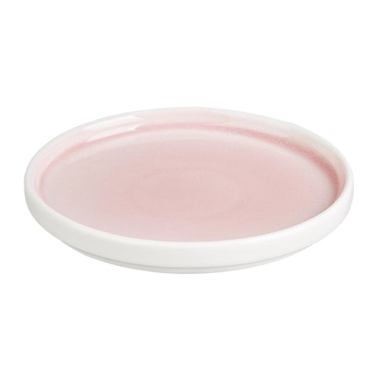 Olympia Fondant Plate Pink - 152mm 6" (6 Pack) (156(Ø)x19(H)mm. Pack Quantity: 6) • PAS-CU447
