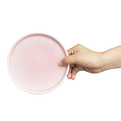 Olympia Fondant Plate Pink - 152mm 6" (6 Pack) (156(Ø)x19(H)mm. Pack Quantity: 6) • PAS-CU447