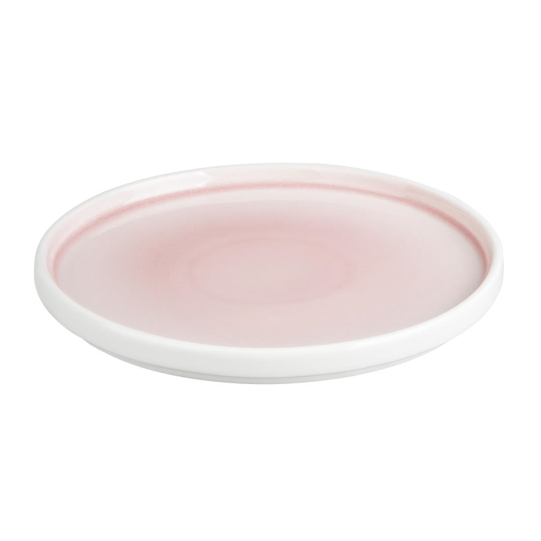 Olympia Fondant Plate Pink - 215mm 8 1/2" (6 Pack) • PAS-CU451
