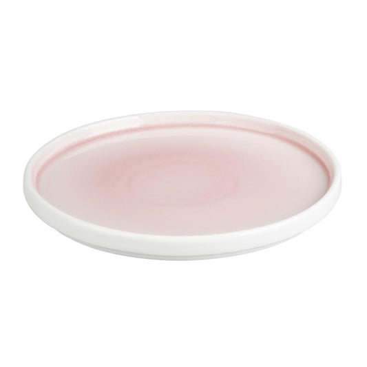 Olympia Fondant Plate Pink - 215mm 8 1/2" (6 Pack) • PAS-CU451