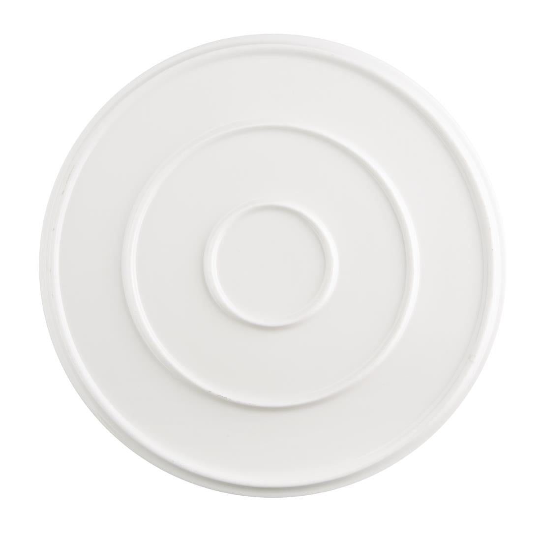 Olympia Fondant Plate Pink - 270mm 10 2/3" (4 Pack) • PAS-CU452