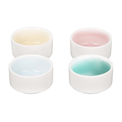 Olympia Fondant Dipping Dish Pink - 70mm 2 3/4" (12 Pack) • PAS-CU453