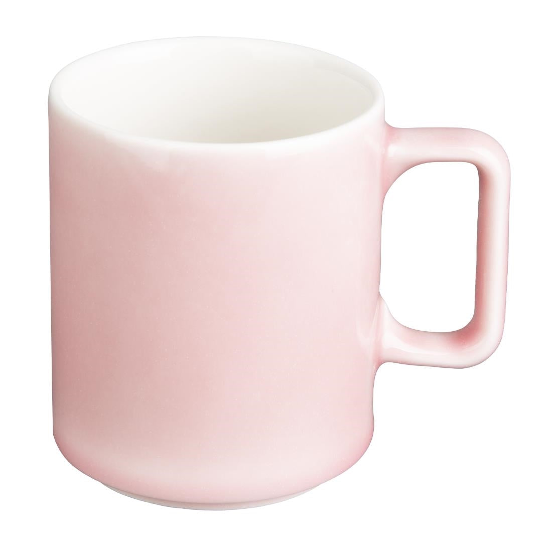 Olympia Fondant Mug Pink - 340ml 11 1/2fl oz (6 Pack) • PAS-CU454