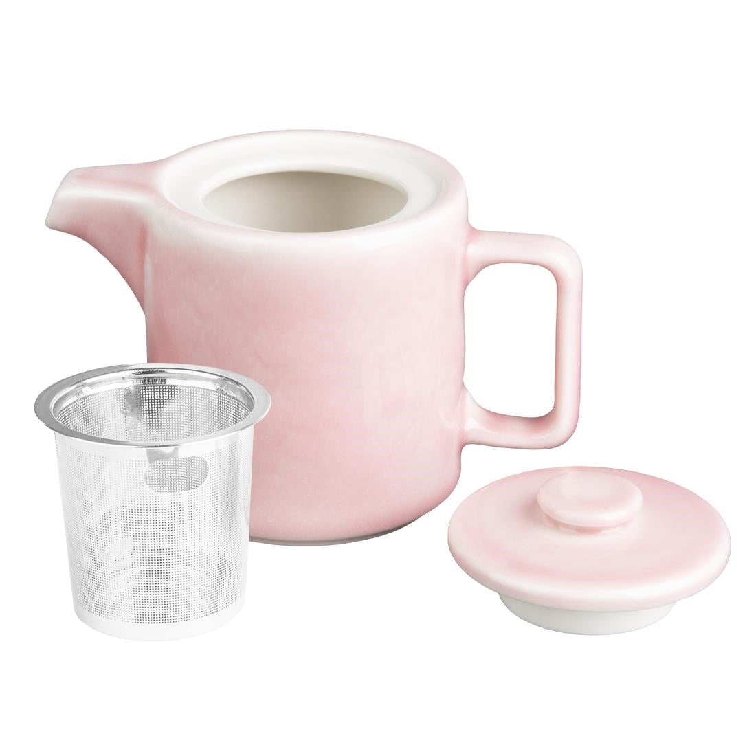 Olympia Fondant Tea Pot Pink - 450ml (2 Pack) (Pack of 2) • PAS-CU457