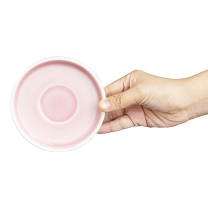 Olympia Fondant Saucer Pink - 115mm for CU458 (6 Pack) • PAS-CU459