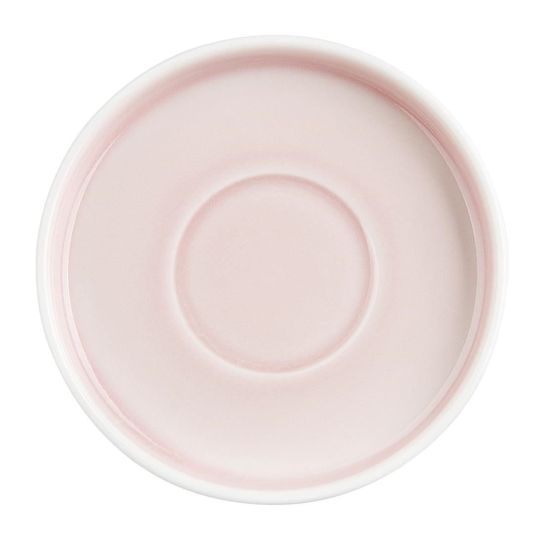 Olympia Fondant Saucer Pink - 136mm for CU460 (6 Pack) (136(Ø)x21(H)mm. Pack Quantity: 6) • PAS-CU461