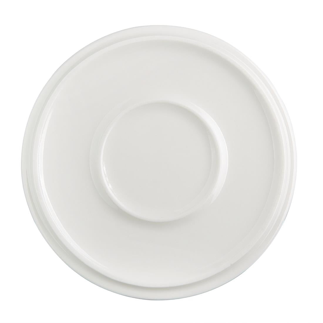 Olympia Fondant Saucer Pink - 136mm for CU460 (6 Pack) (136(Ø)x21(H)mm. Pack Quantity: 6) • PAS-CU461