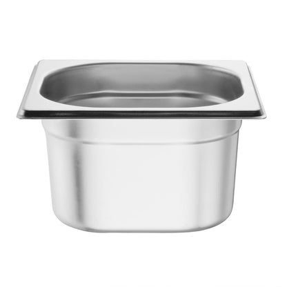 Vogue Heavy Duty St/St - GN 1/6 100mm • PAS-CU516