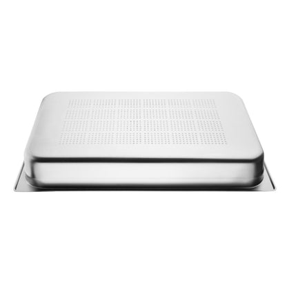 Vogue Heavy Duty St/St Perforated - GN 1/1 65mm • PAS-CU518
