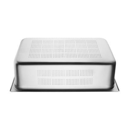 Vogue Heavy Duty Stainless Steel Perforated GN - 1/1 150mm • PAS-CU519
