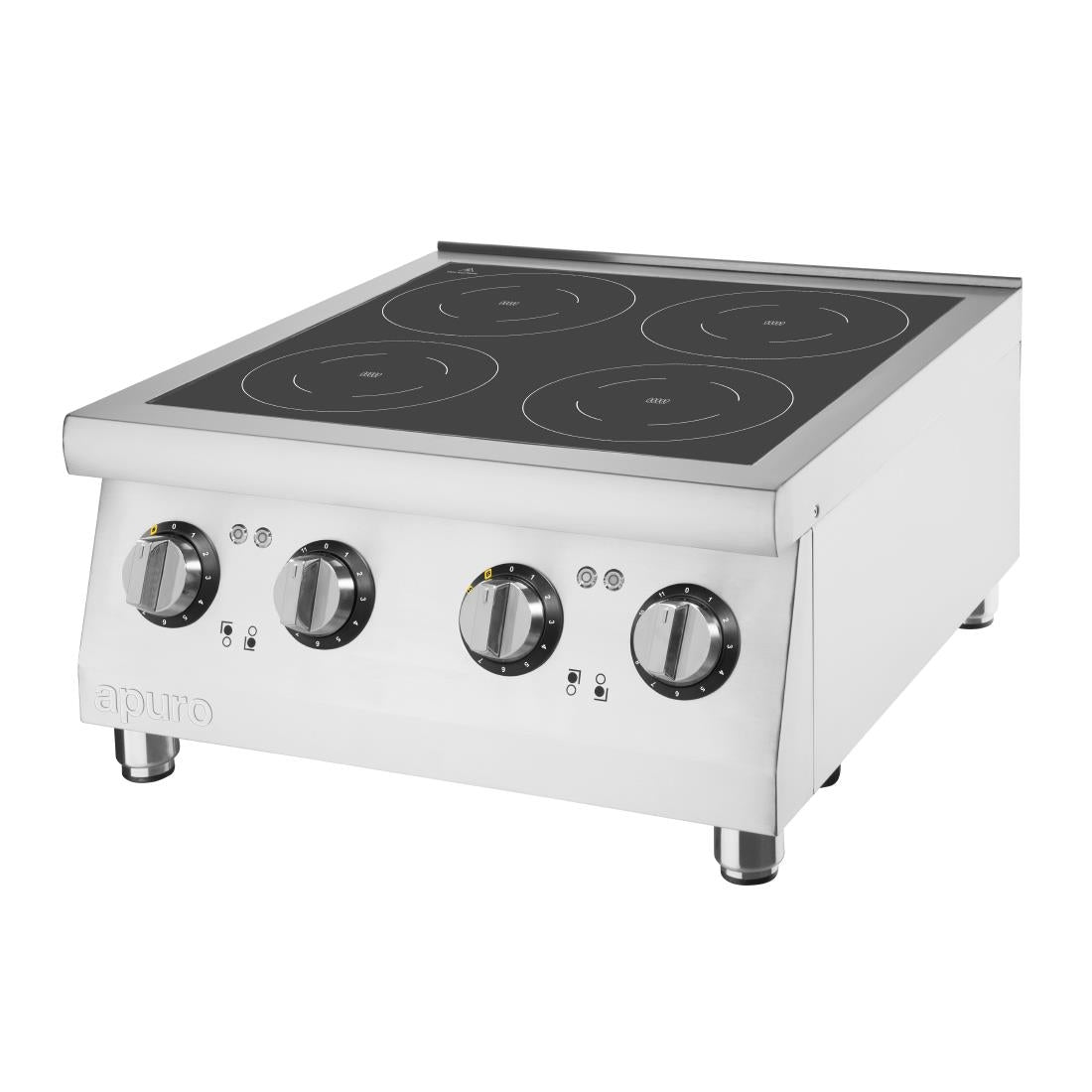Apuro 4 Zone Induction Hob 2 x 3kW • PAS-CU558-A