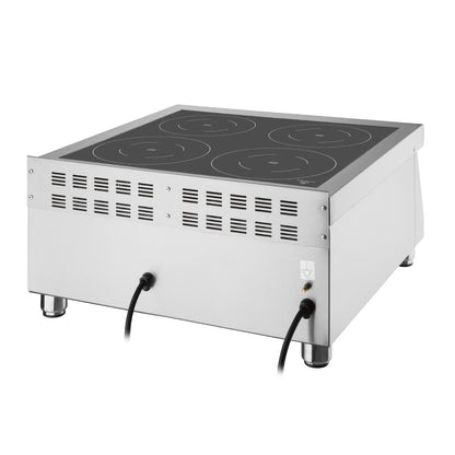 Apuro 4 Zone Induction Hob 2 x 3kW • PAS-CU558-A