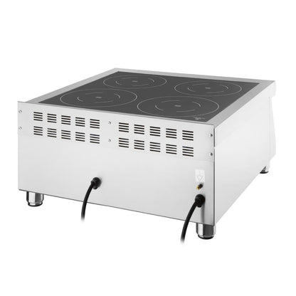 Apuro 4 Zone Induction Hob 2 x 3kW • PAS-CU558-A