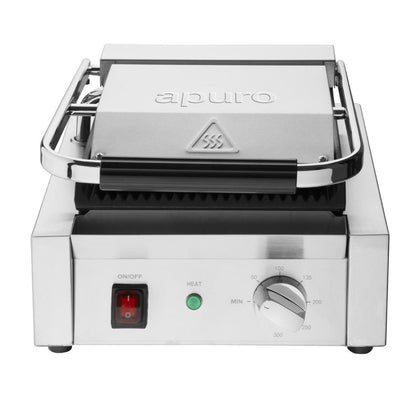 Apuro Bistro Ribbed Contact Grill • PAS-CU600-A