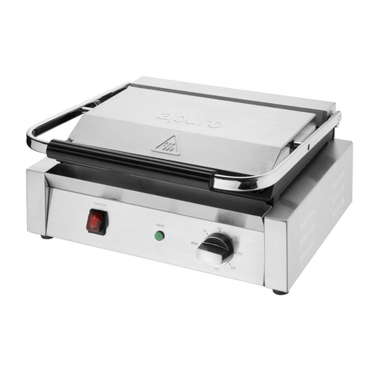 Apuro Bistro Large Ribbed Contact Grill • PAS-CU602-A