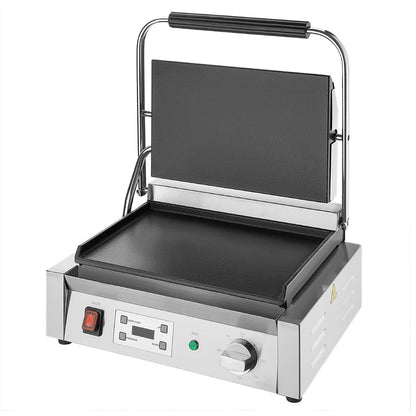 Apuro Large Contact Grill Flat Plates with Timer • PAS-CU607-A