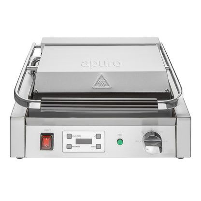 Apuro Extra Large Contact Grill Ribbed Plate • PAS-CU608-A