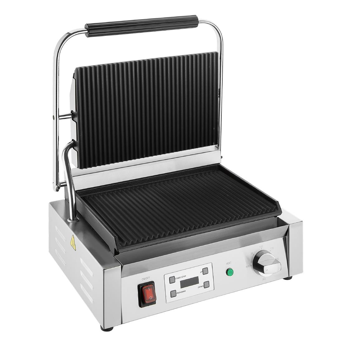 Apuro Extra Large Contact Grill Ribbed Plate • PAS-CU608-A