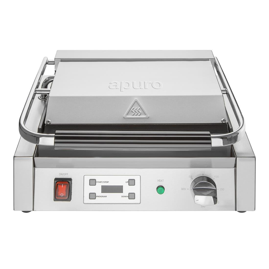 Apuro Extra Large Contact Grill Ribbed & Flat Plate • PAS-CU609-A