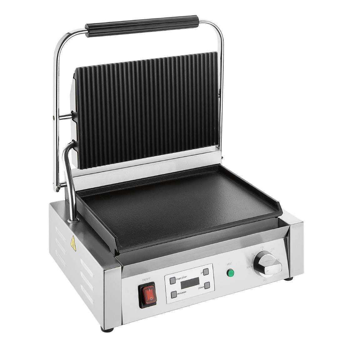 Apuro Extra Large Contact Grill Ribbed & Flat Plate • PAS-CU609-A