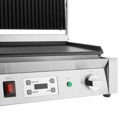 Apuro Extra Large Contact Grill Ribbed & Flat Plate • PAS-CU609-A