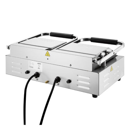 Apuro Double Contact Grill Flat Plates with Timer • PAS-CU610-A