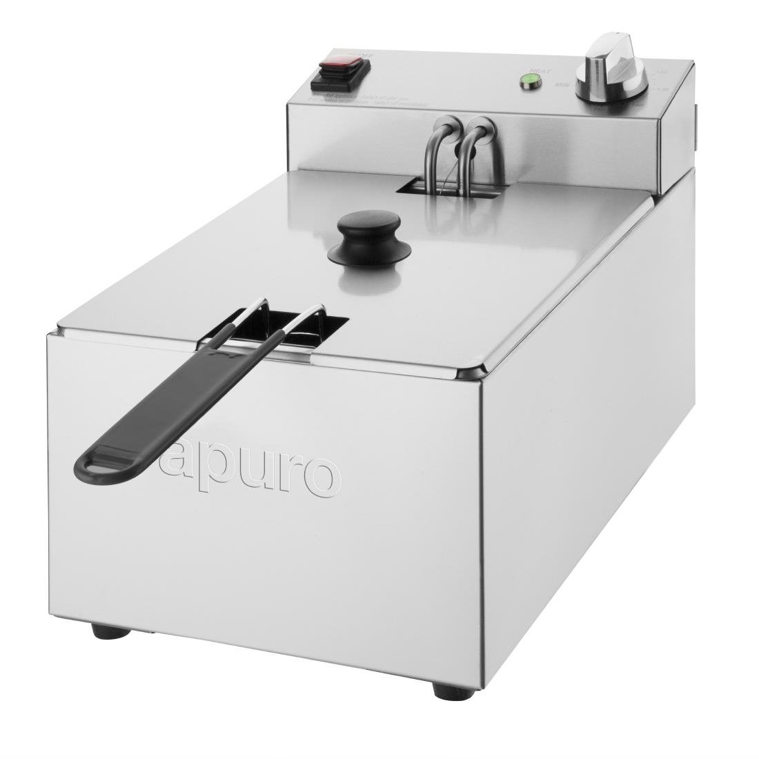 Apuro 5L Single Electric Fryer • PAS-CU617-A