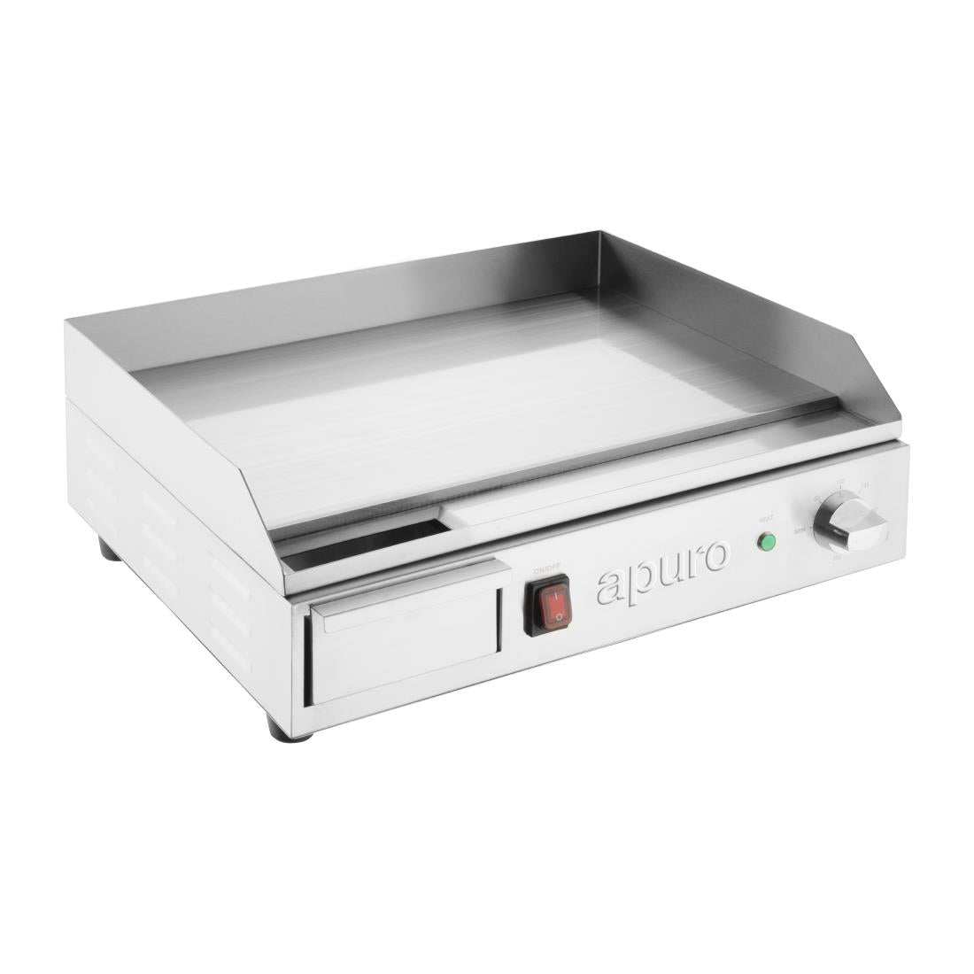 Apuro Steel Plate Electric Griddle (2.9kW. Cooking area: 525x330mm) • PAS-CU626-A