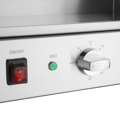 Apuro Extra Wide Griddle Steel Plate (2.9kW | Cooking area: 738x330mm) • PAS-CU627-A
