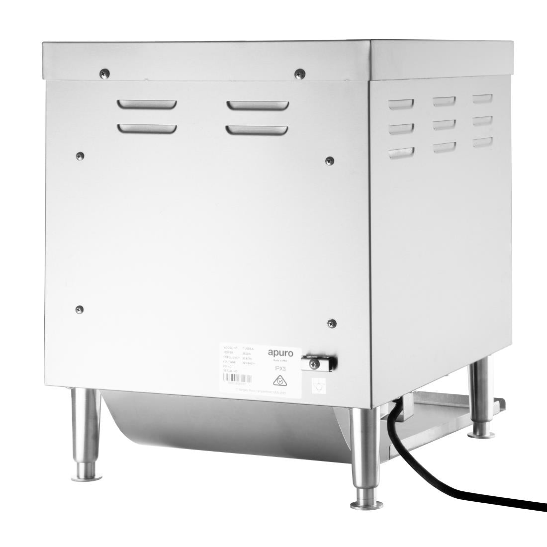 Apuro Double Slice Conveyor Toaster • PAS-CU629-A
