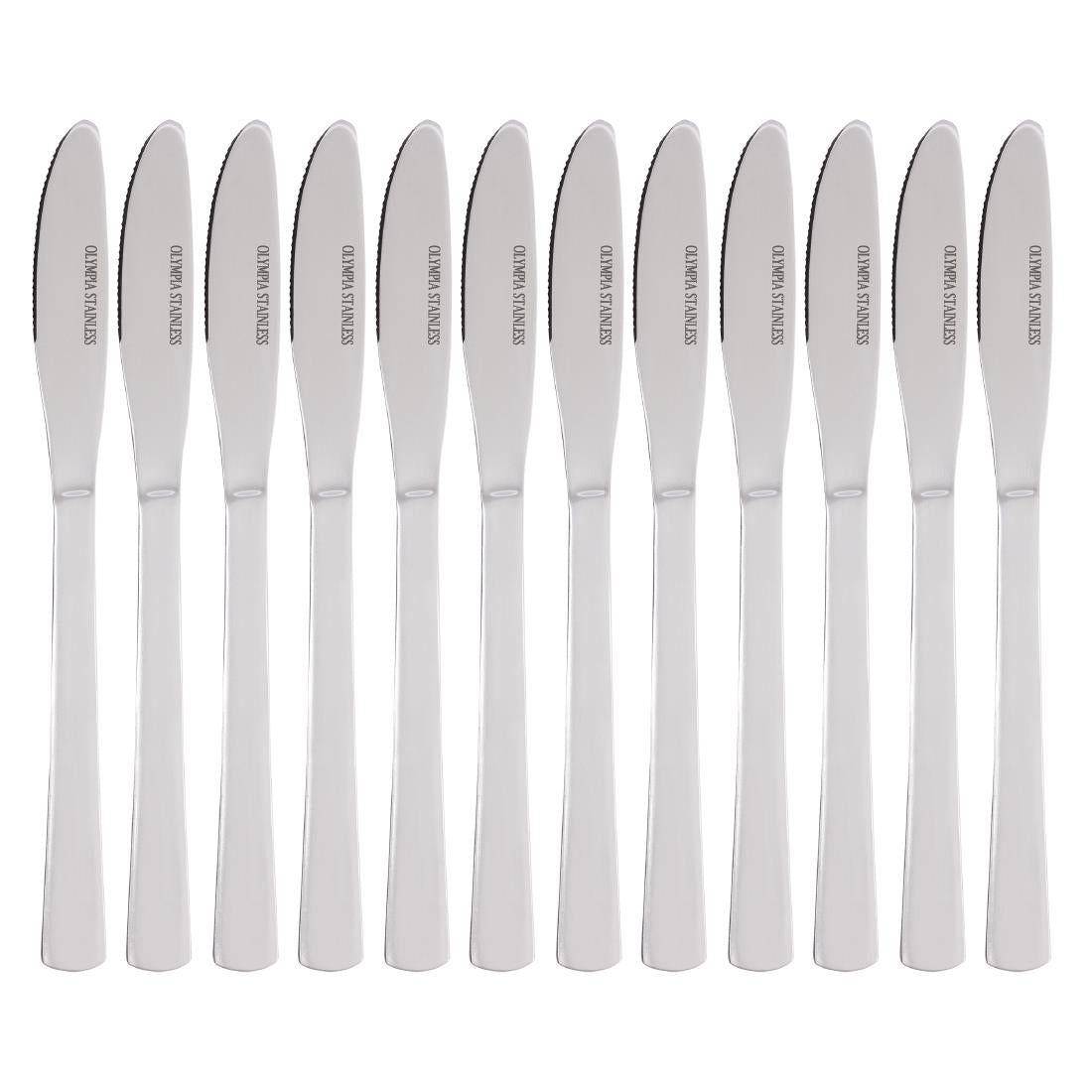 Olympia Clifton Dessert Knife (12 Pack) (Pack of 12) • PAS-CU784
