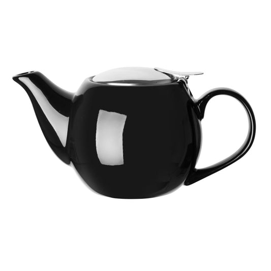 Olympia Cafe Teapot Black - 510ml 18fl oz • PAS-CU958