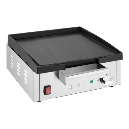 Apuro Cast Iron Countertop Griddle 2.8kW • PAS-CU966-A