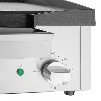 Apuro Cast Iron Countertop Griddle 2.8kW • PAS-CU966-A
