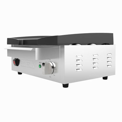 Apuro Cast Iron Countertop Griddle 2.8kW • PAS-CU966-A
