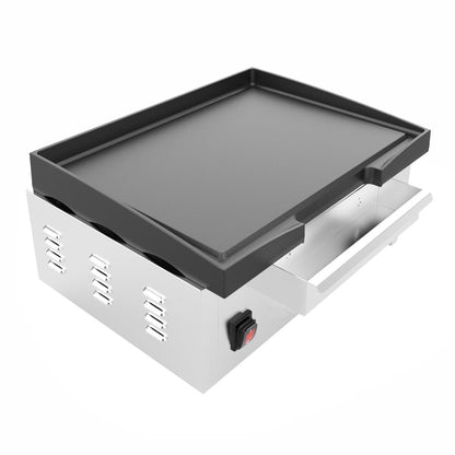 Apuro Cast Iron Countertop Griddle 2.8kW • PAS-CU966-A