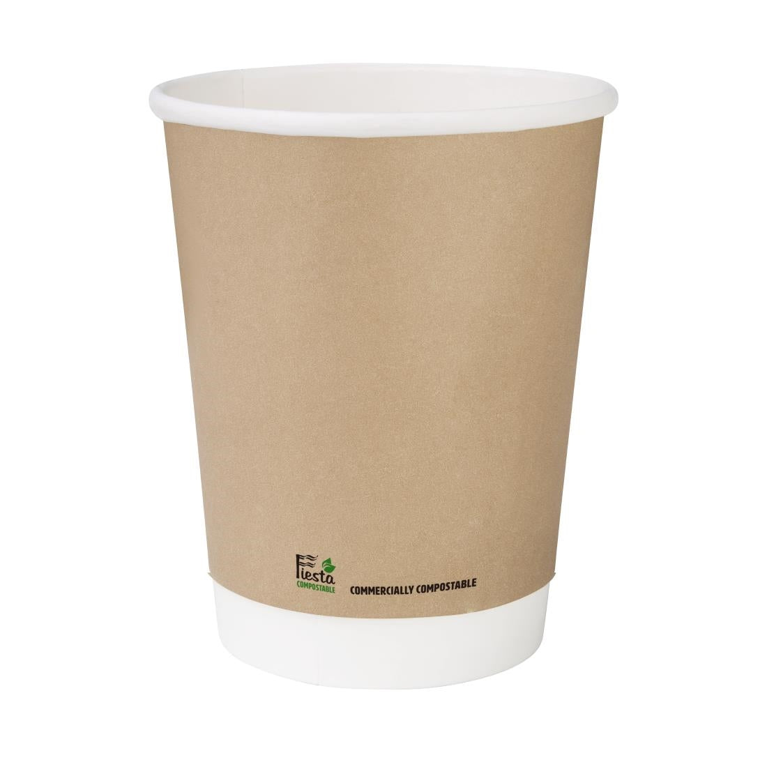 Fiesta Compostable Hot Cup Single Wall Kraft 225ml (1000 Pack) (225ml | Pack Quantity: 1000) • PAS-CU980