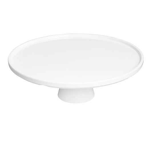 Olympia Kristallon Melamine Round Cake Stand 330x140mm (330(Ø) x 110(H)mm / 12.9x4.3") • PAS-CU988