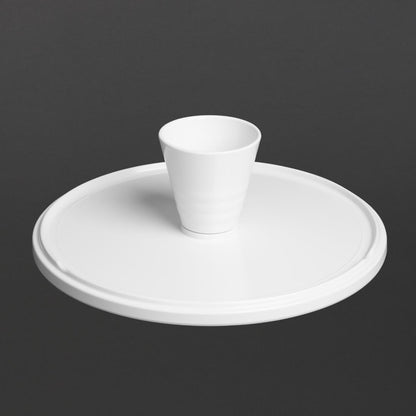 Olympia Kristallon Melamine Round Cake Stand 330x140mm (330(Ø) x 110(H)mm / 12.9x4.3") • PAS-CU988