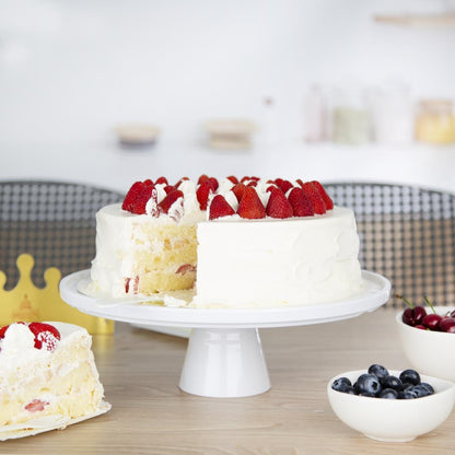 Olympia Kristallon Melamine Round Cake Stand 330x140mm (330(Ø) x 110(H)mm / 12.9x4.3") • PAS-CU988