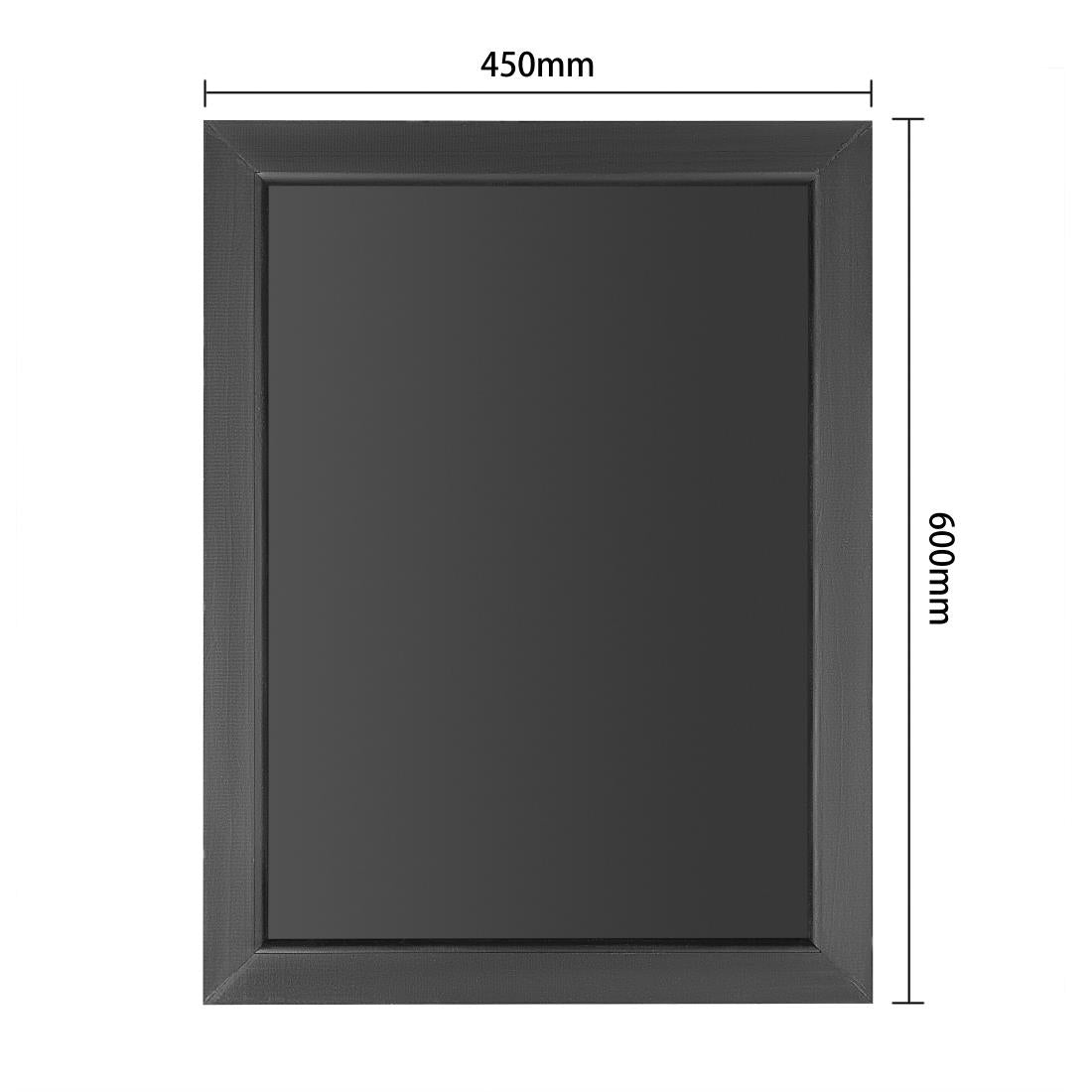 Olympia Wallboard Black Wooden Frame 450x600mm (Dimensions: 450(W) x 600(H)mm / 17.7x23.6") • PAS-CU990