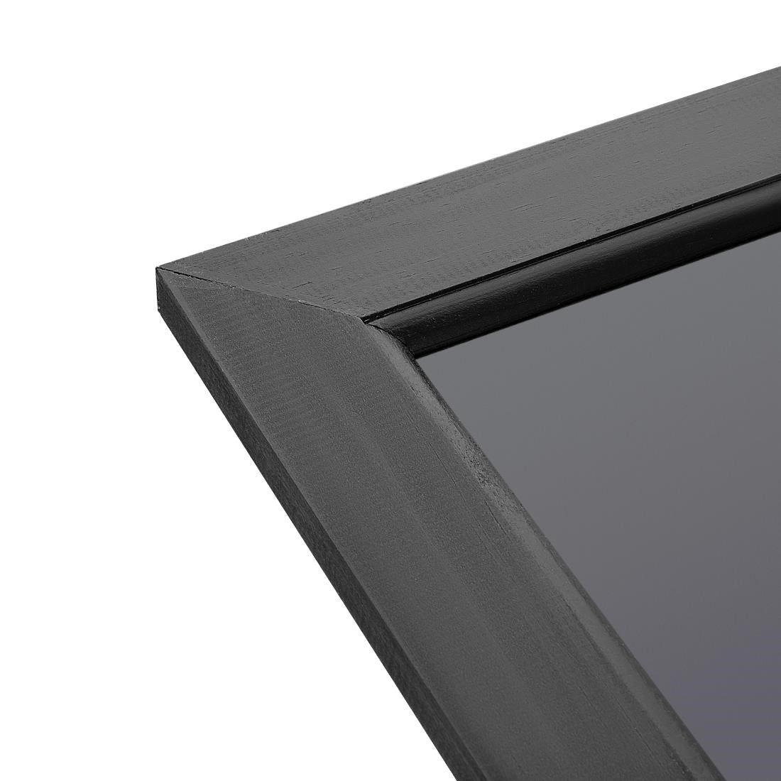 Olympia Wallboard Black Wooden Frame 600x800mm (Dimensions: 600(W) x 800(H)mm / 23.6x31.4") • PAS-CU991